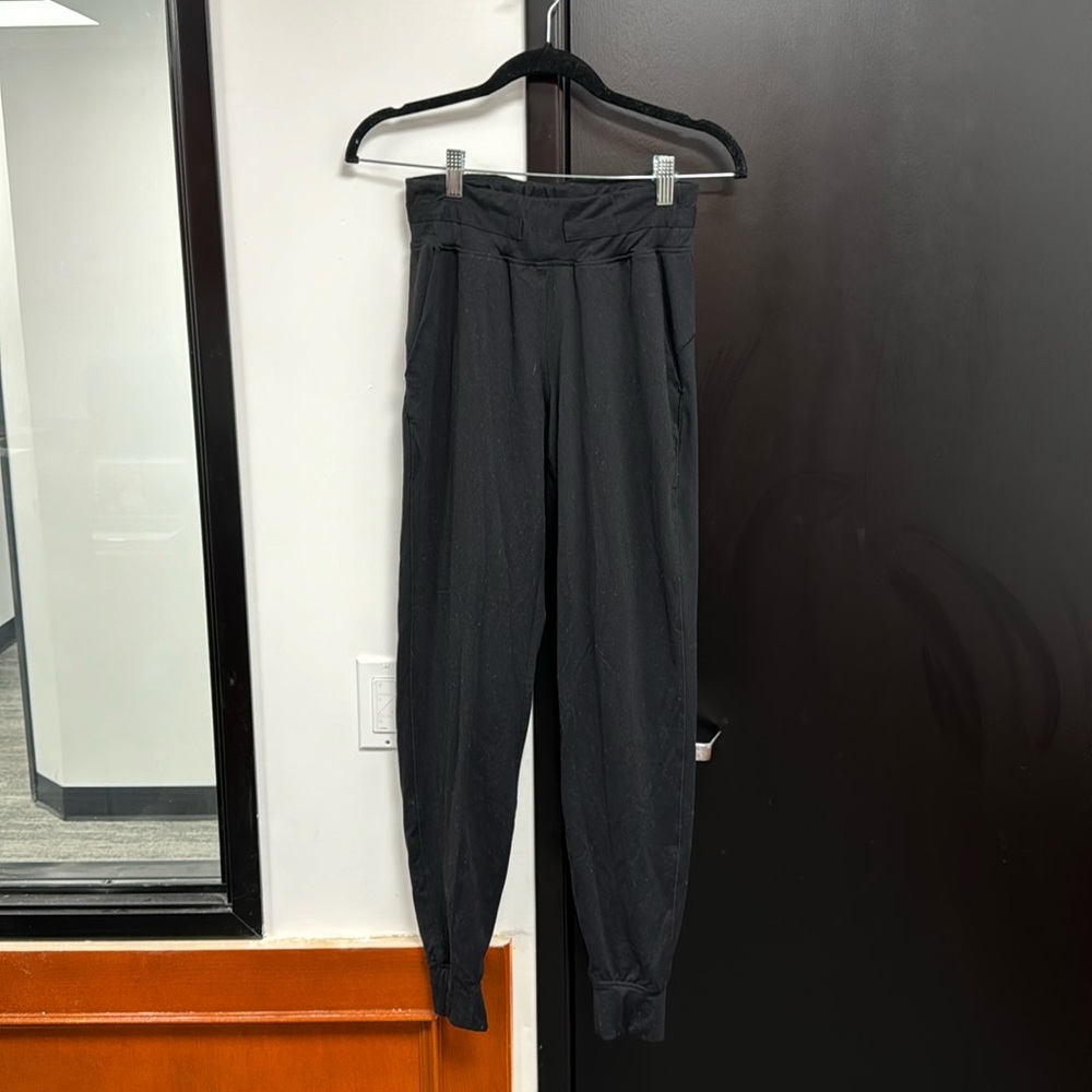 Black Lululemon joggers